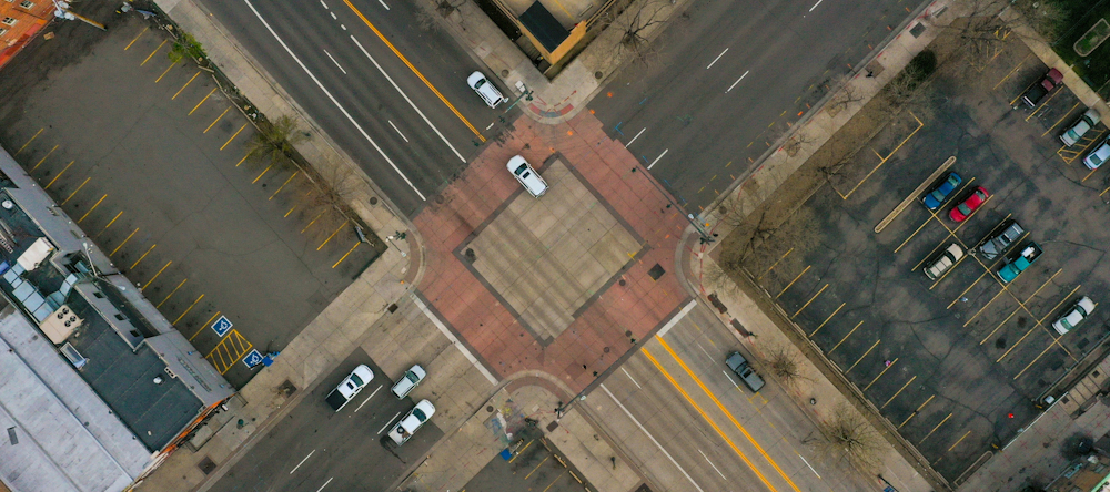 Traffic Intersection in Denver by Richard Melick on Unsplash