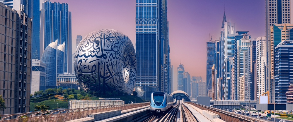 Public transport system in Dubai