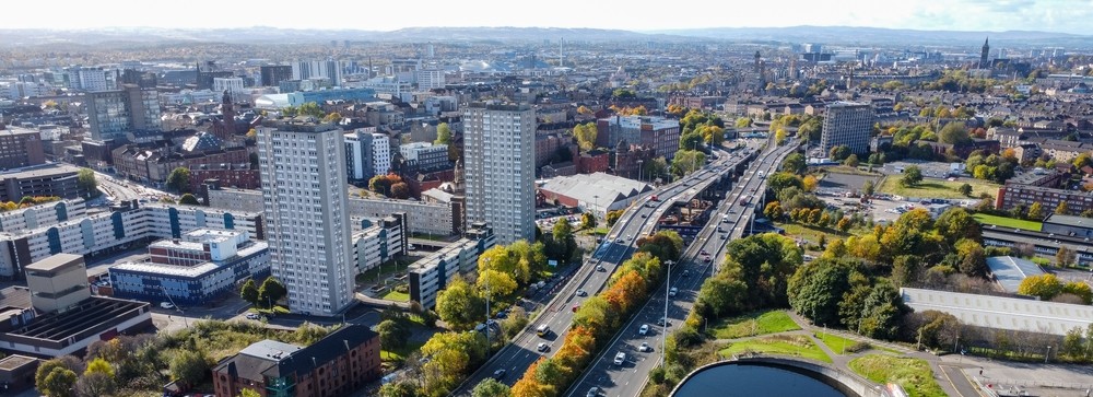 Glasgow cityscape