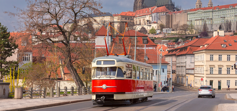 Prague tram by Wirestock Creators via Shutterstock