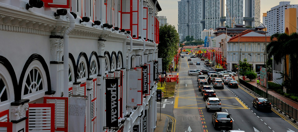 Singapore traffic by Jiachen Lin via Unsplash