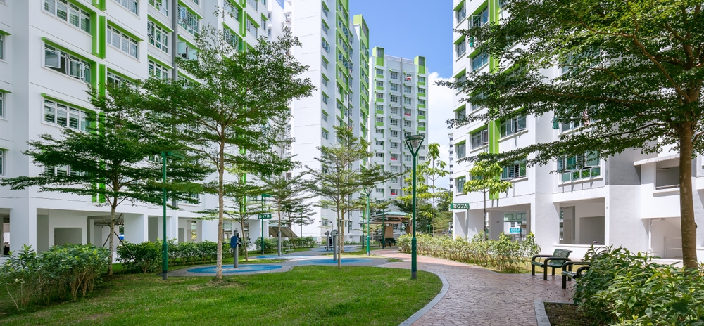 Apartment block in Singapore