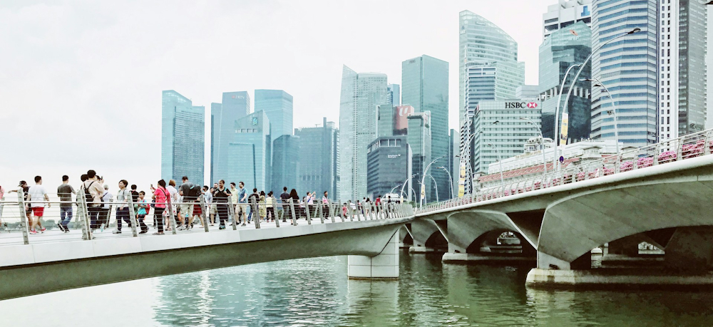 Walking in Singapore by Tri Nguyen via Unsplash