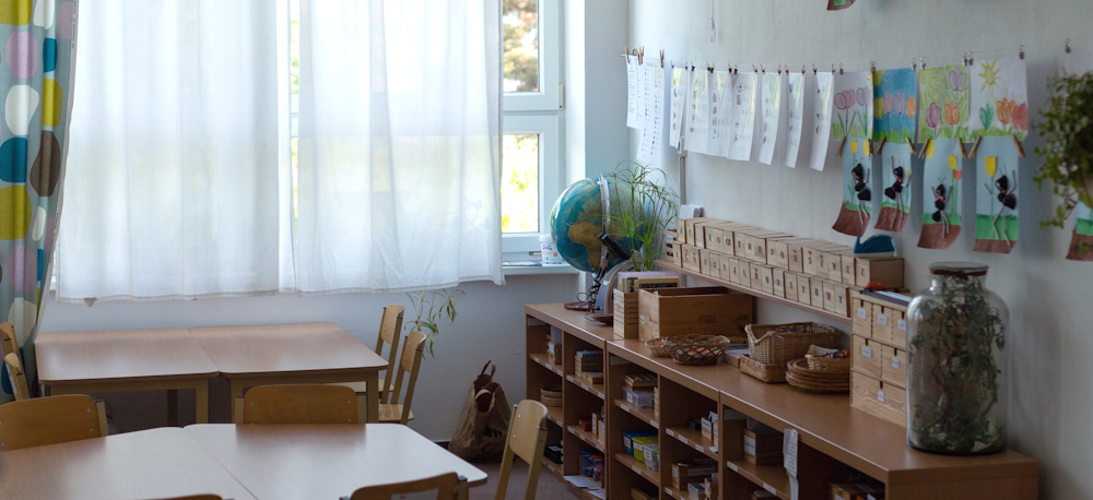 Montessori school by Alena Lom via Shutterstock