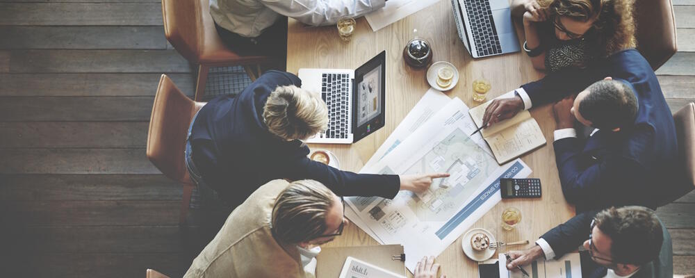 office workers collaborating