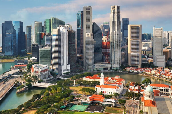Singapore skyline